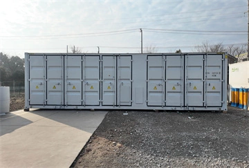 MARMOTTES SOLAR Grid-Scale BESS with PCS and 500kWh cabinets for frequency regulation